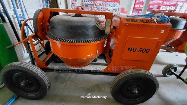 Esquire 500l Chaindriven Diesel Concrete Mixer With Kirloskar 6.5hp - thumbnail 3