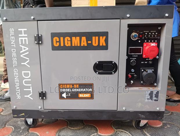 15kva Cigma Silent Diesel Generator Both Single and 3 Phase - main view