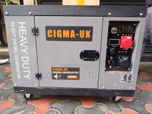 15kva Cigma Silent Diesel Generator Both Single and 3 Phase