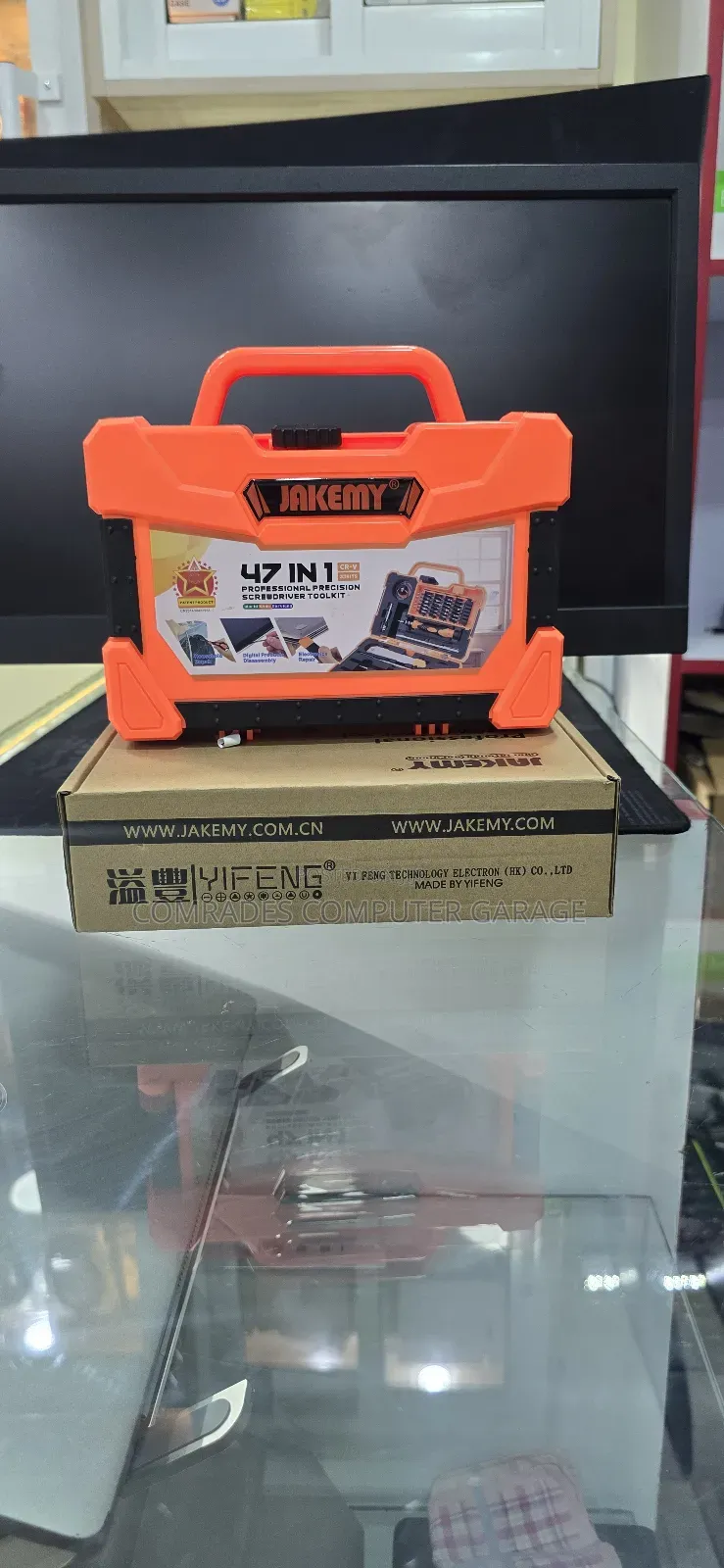 Jakemy Jm-8139 47-in-1 Professional Precision Screwdriver Toolkit.