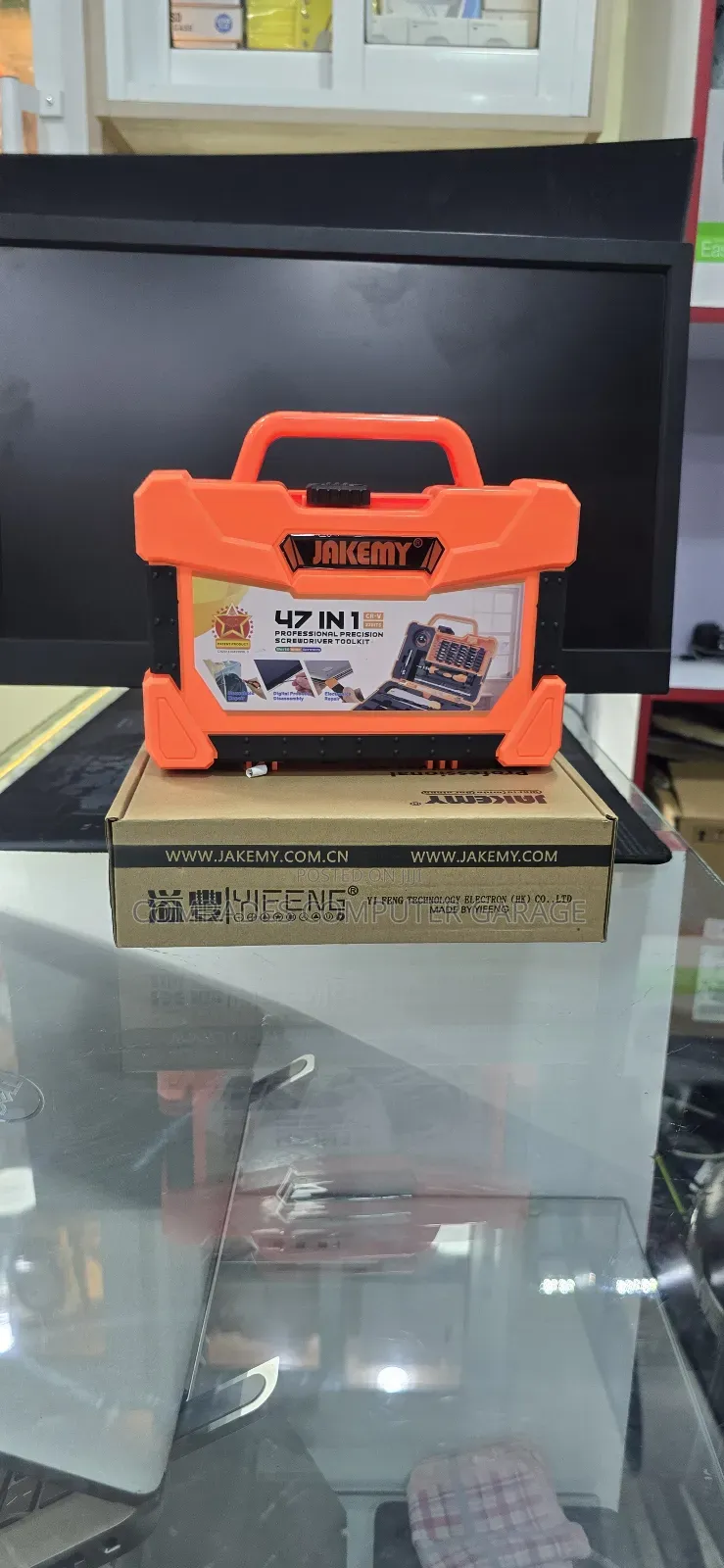 Jakemy Jm-8139 47-in-1 Professional Precision Screwdriver Toolkit.