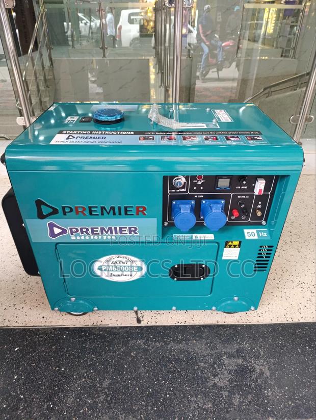 10kva Premier Silent Diesel Generator With Ats Port - main view
