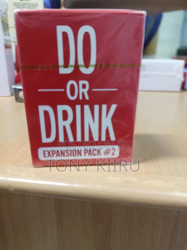 Red Do or Drink Card Game - main view