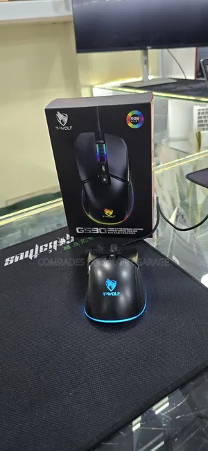 Gaming Wired T -Wolf Mouse RGB Light
