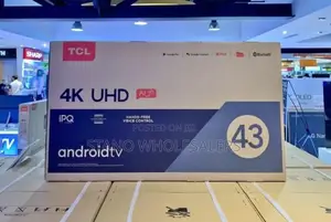 Youtube Netflix TCL 43 Inch 4 K Android Television
