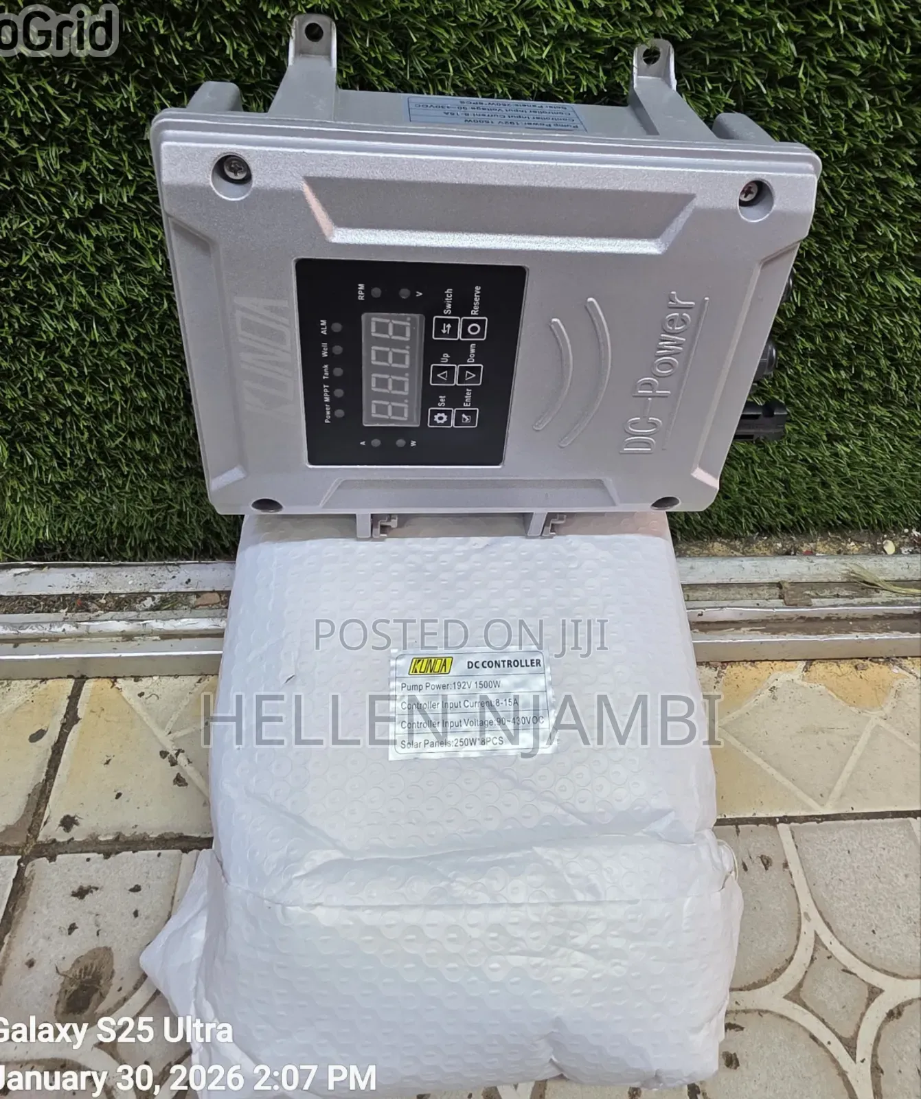 70mtrs Solar Pump Control Box