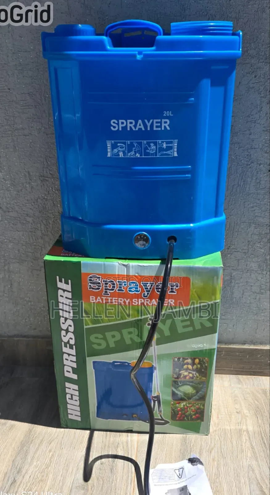 20ltrs Rechargeable Knapsack Sprayer