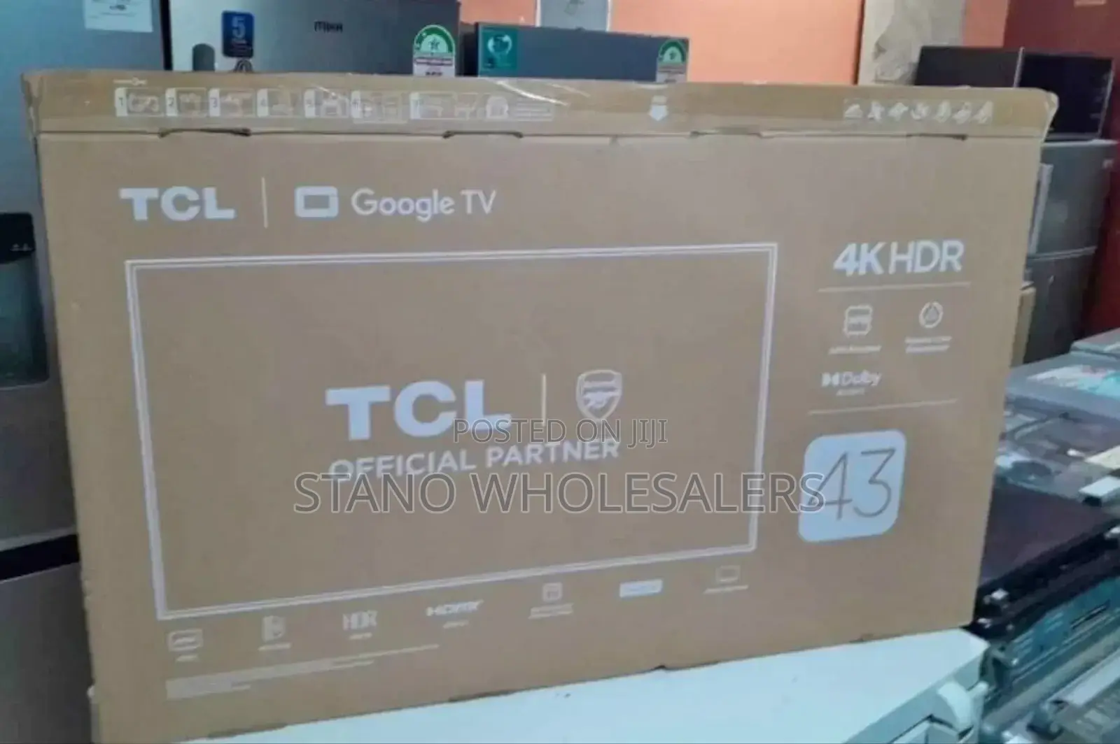 New Model 4 K HDR TCL 43 Inch Tv