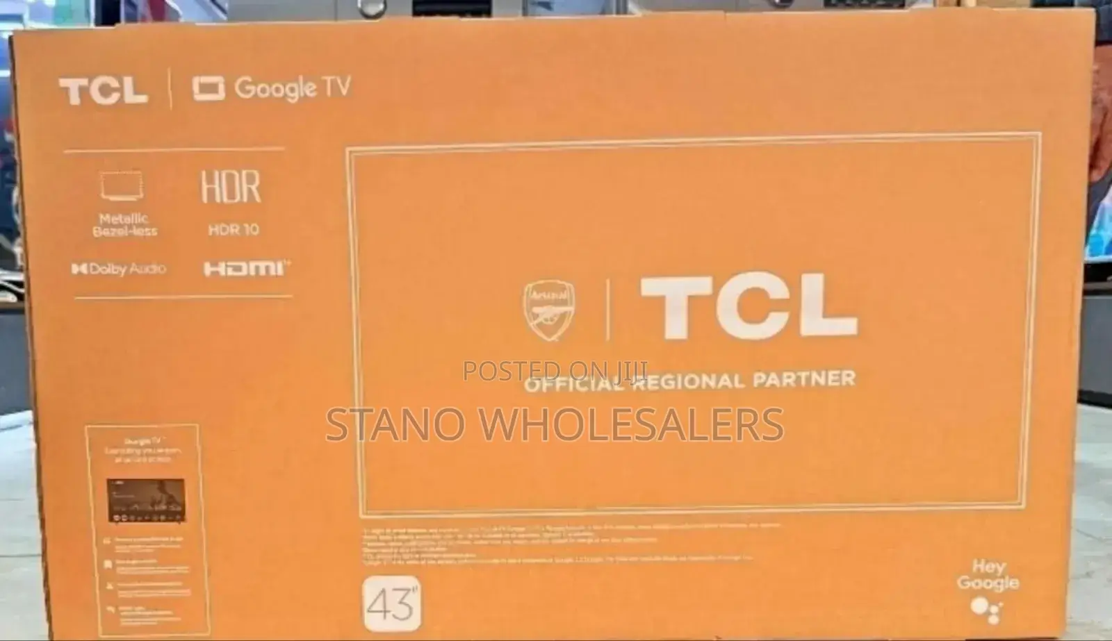 Dolby Audio Smart Android TCL 43 Inch Television