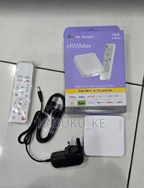 Android 14 Tv Box H96max M2 2gb Ram 16gb Rom 2.4/5g Wifi