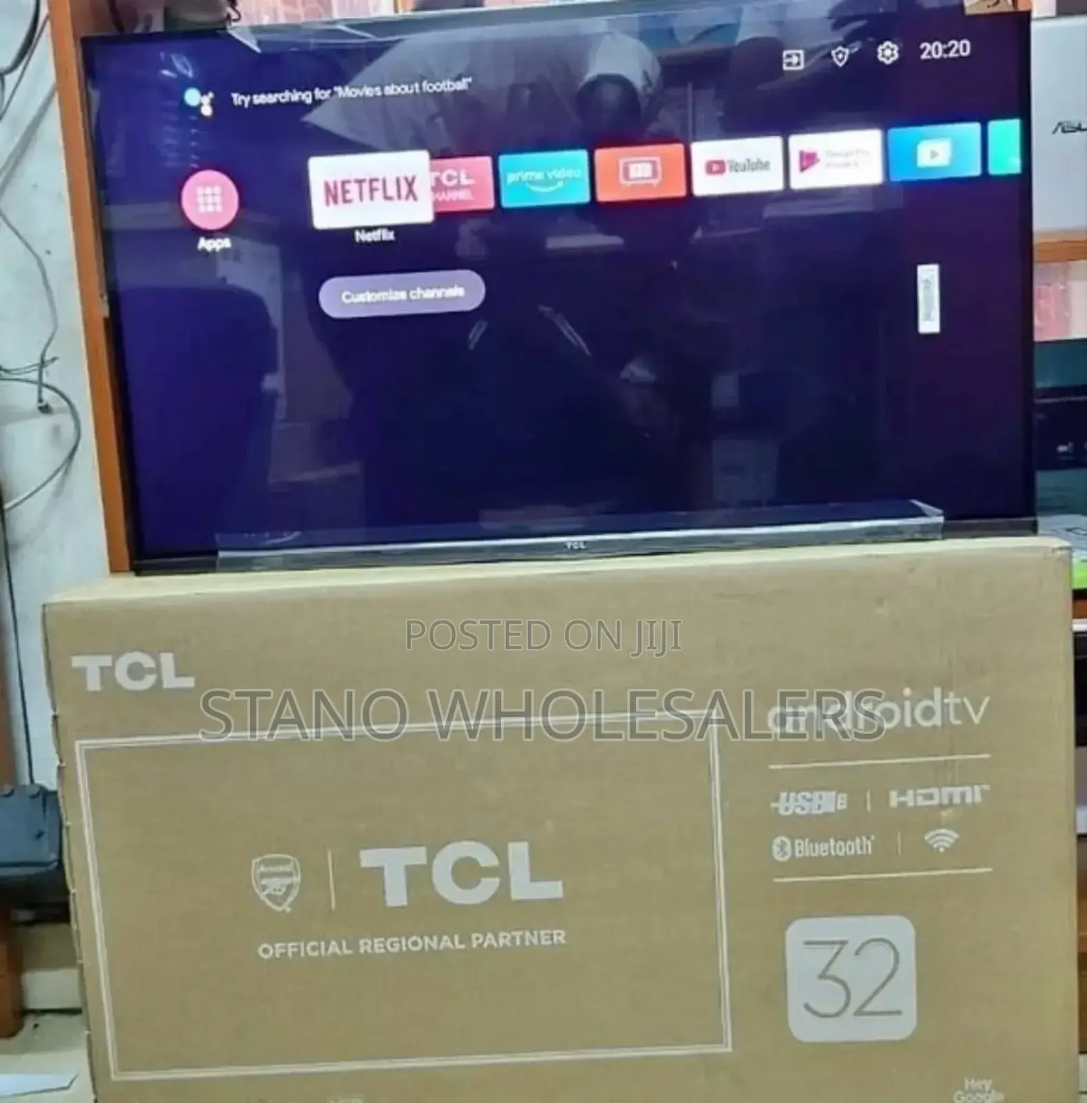 Usb Hdmi TCL 32 Inch Android Tv