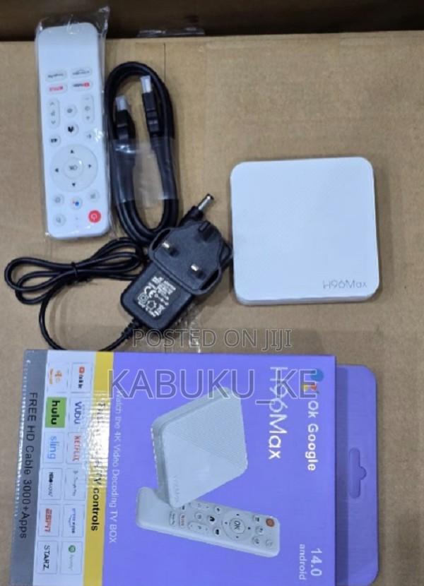 Android 14 Tv Box H96max M2 2gb Ram 16gb Rom - thumbnail 2