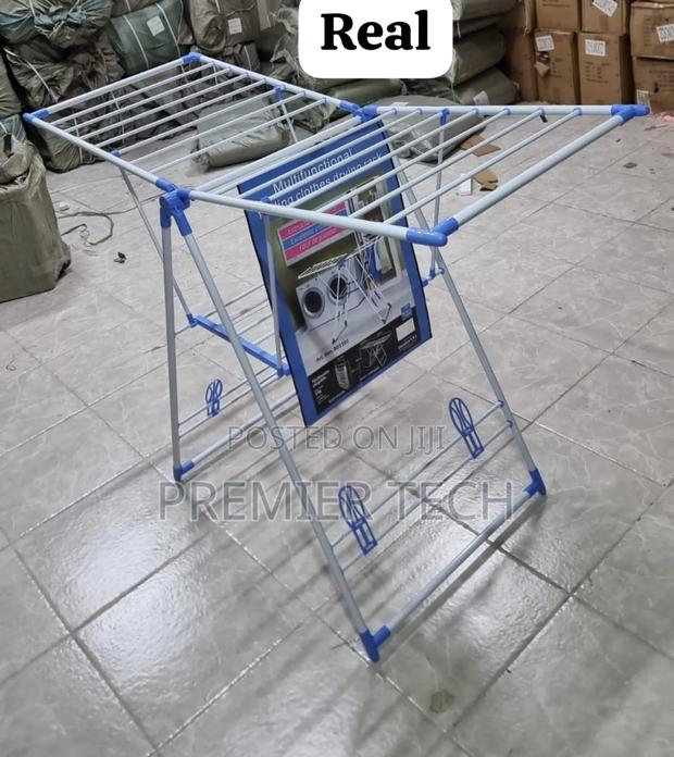 Outdoor Multifunctional Folding Clothes Drying Rack - thumbnail 2