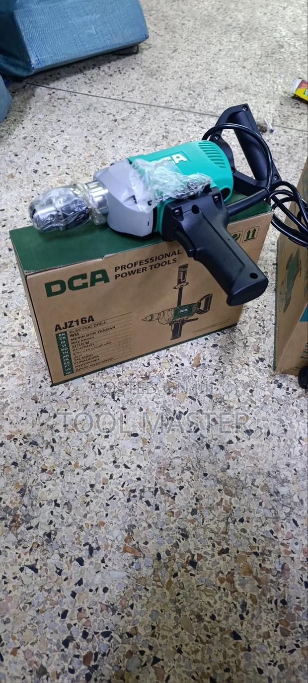 Dca Electric Slow Speed Drill/ Heavy Duty Electric Drill 1010watts Dca - thumbnail 2
