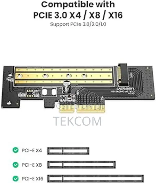 Ugreen M.2 Nvme To Pci-e 3.0 × 4 Expansion Card