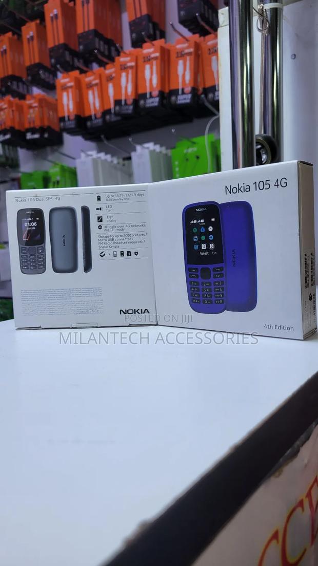 New Nokia 106 Black - thumbnail 3