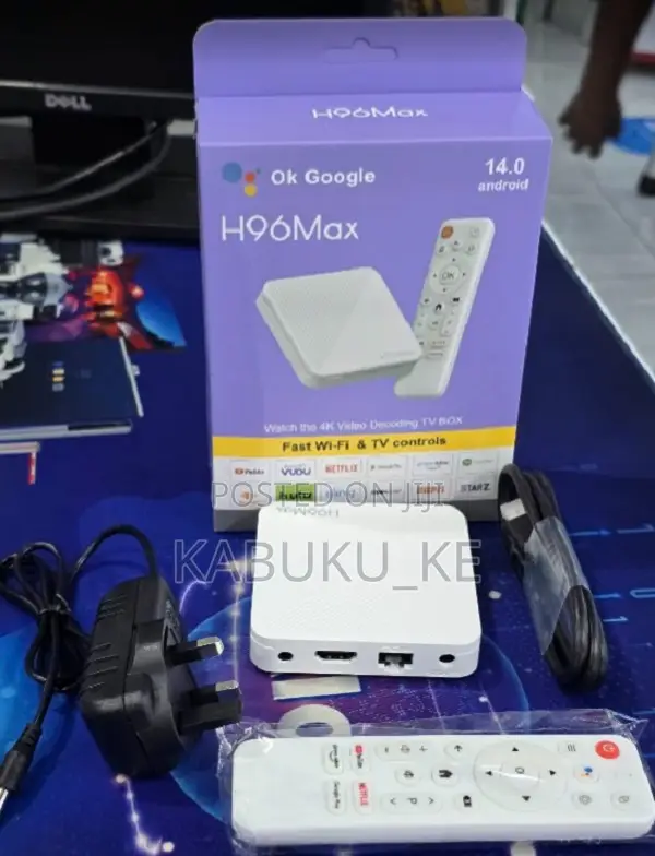 H96max 2/16gb Android 14.0 Tv Box 4k