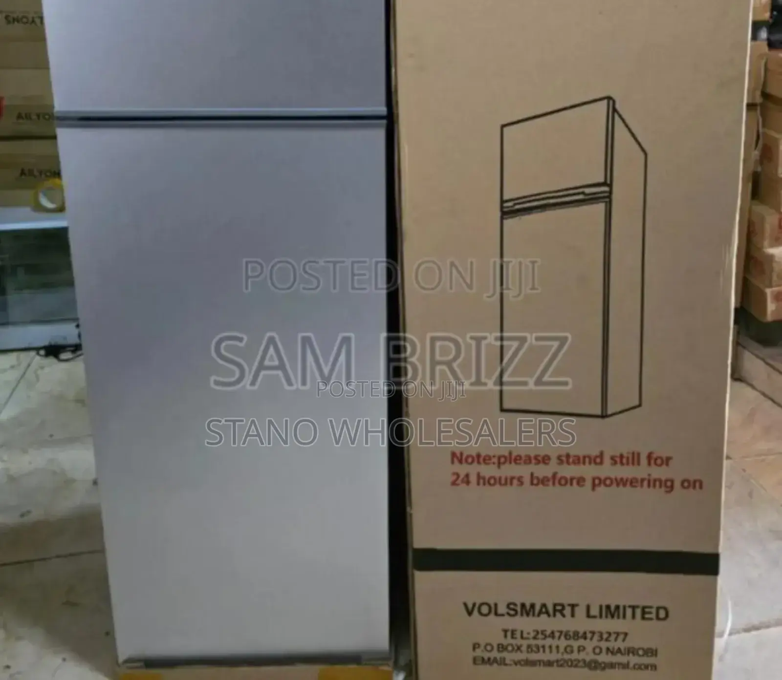 With 2years Warranty. Vl Smart Volsmart 108l Fridge