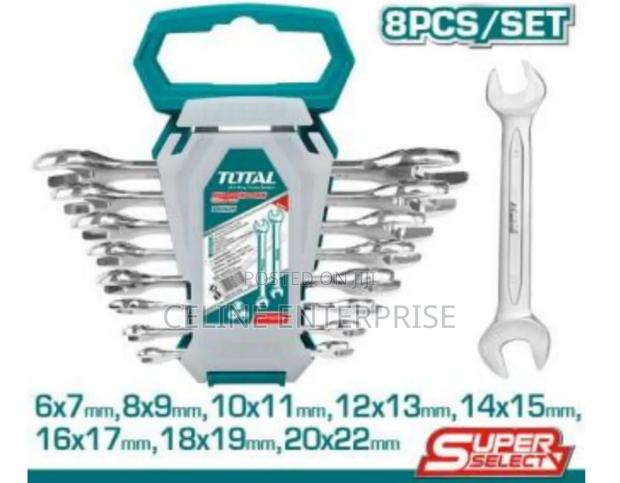 Double Open End Spanner Set