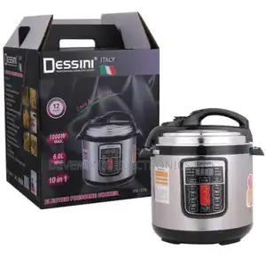 *Bosch and Dessini Electric Pressure Cooker* 6 Litres1000w