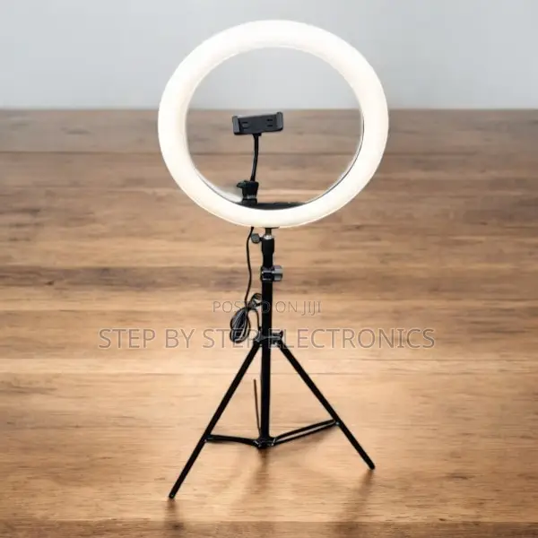 Space Efficient Design 12 Inch Led Ring Light With 2m Tripod Stand