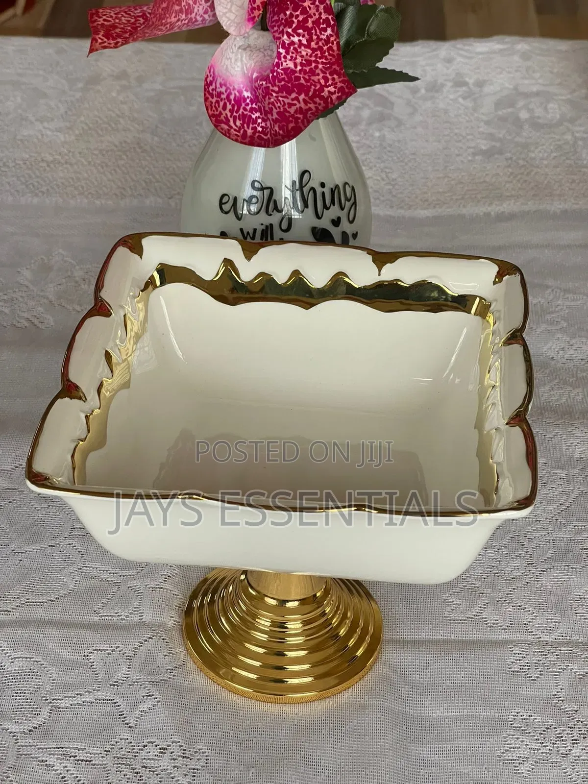 28cm Ceramic Centre Piece : Fruit Holder : Table Decor