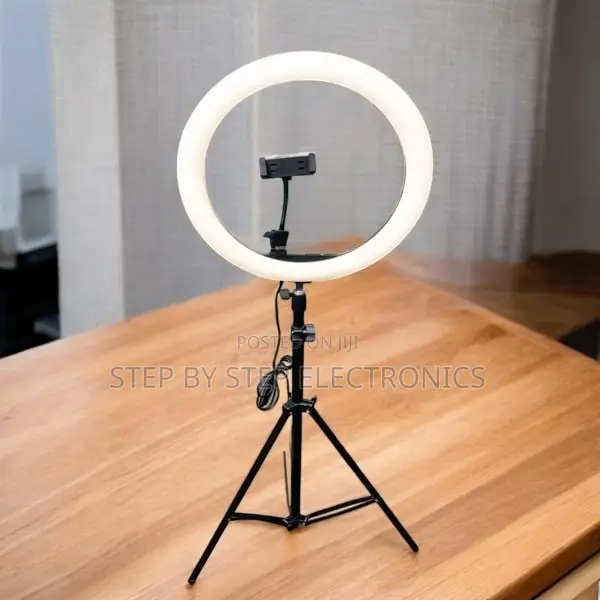 Energy Efficient 12 Inch Led Ring Light With 2m Tripod Stand