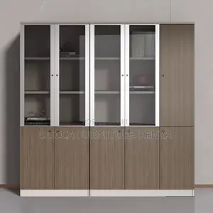 2-door Wooden Filling Office Cabinet