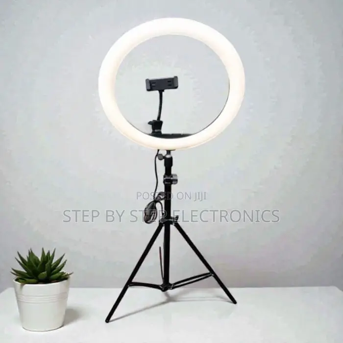 Modern Space Saver 12 Inch Led Ring Light With 2m Tripod Stand