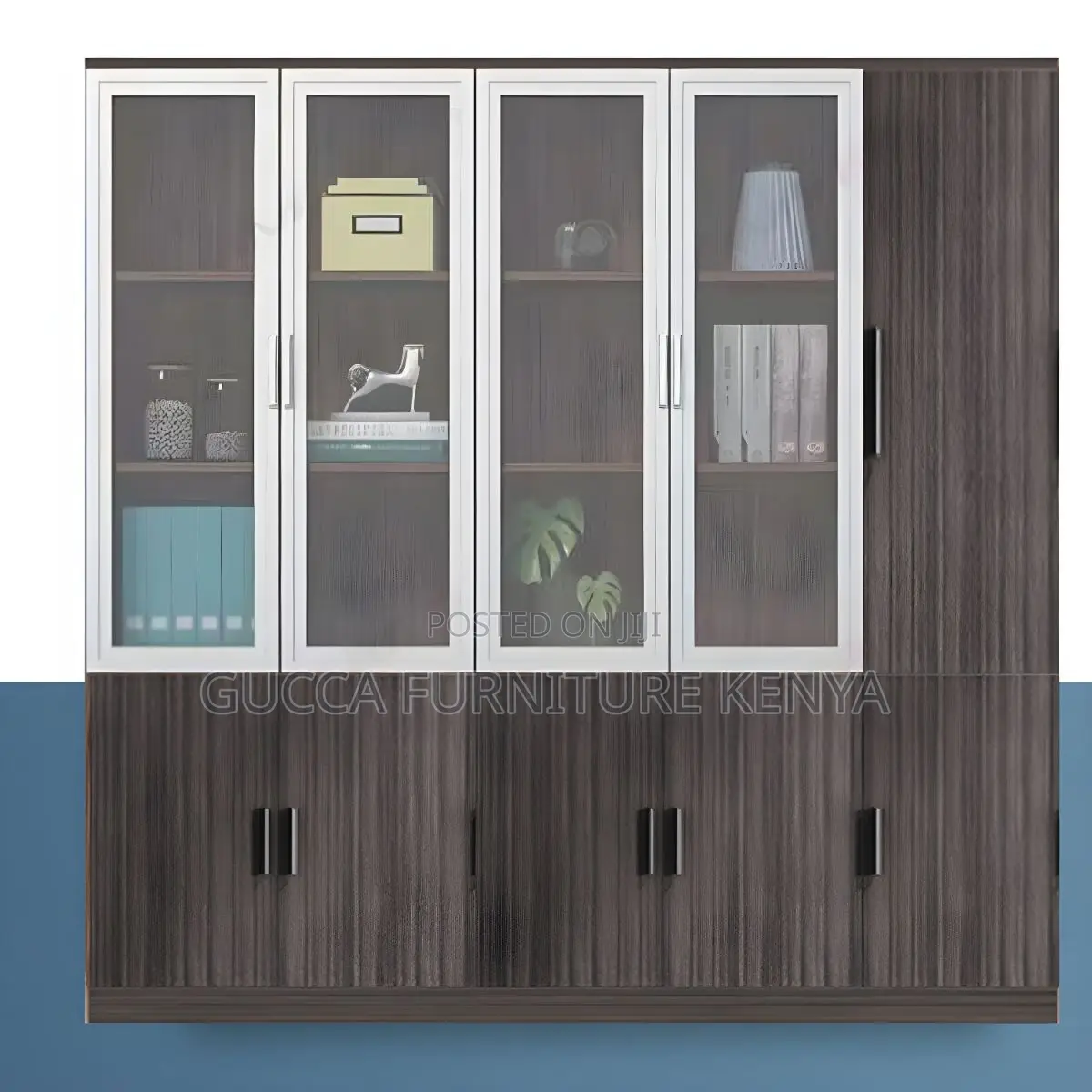 2-door Wooden Filling Office Cabinet