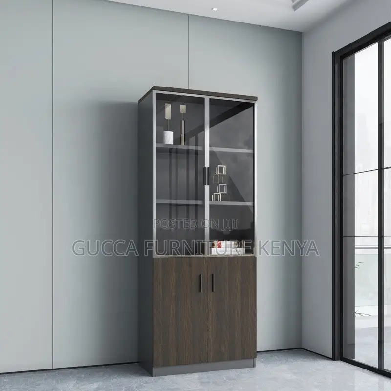 2-door Wooden Filling Office Cabinet