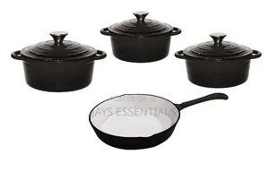 4pc Cast Iron Cookware Set