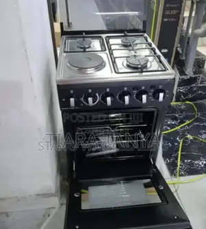 3gas 1electric Plate. 50by50 Global Star Cooker. Electric Oven