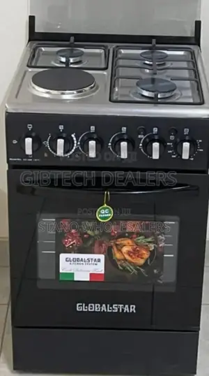Auto Ignition Cooker. 50by50 Global Star Cooker. Stand Alone 3+1. Ele