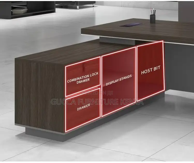 1.8 Meters Executive L-shaped Office Desk