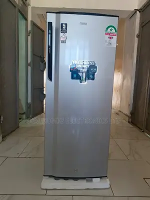 Mika Fridge 175l Single Door Defrost (Direct Cool) Line Silver at 38,000