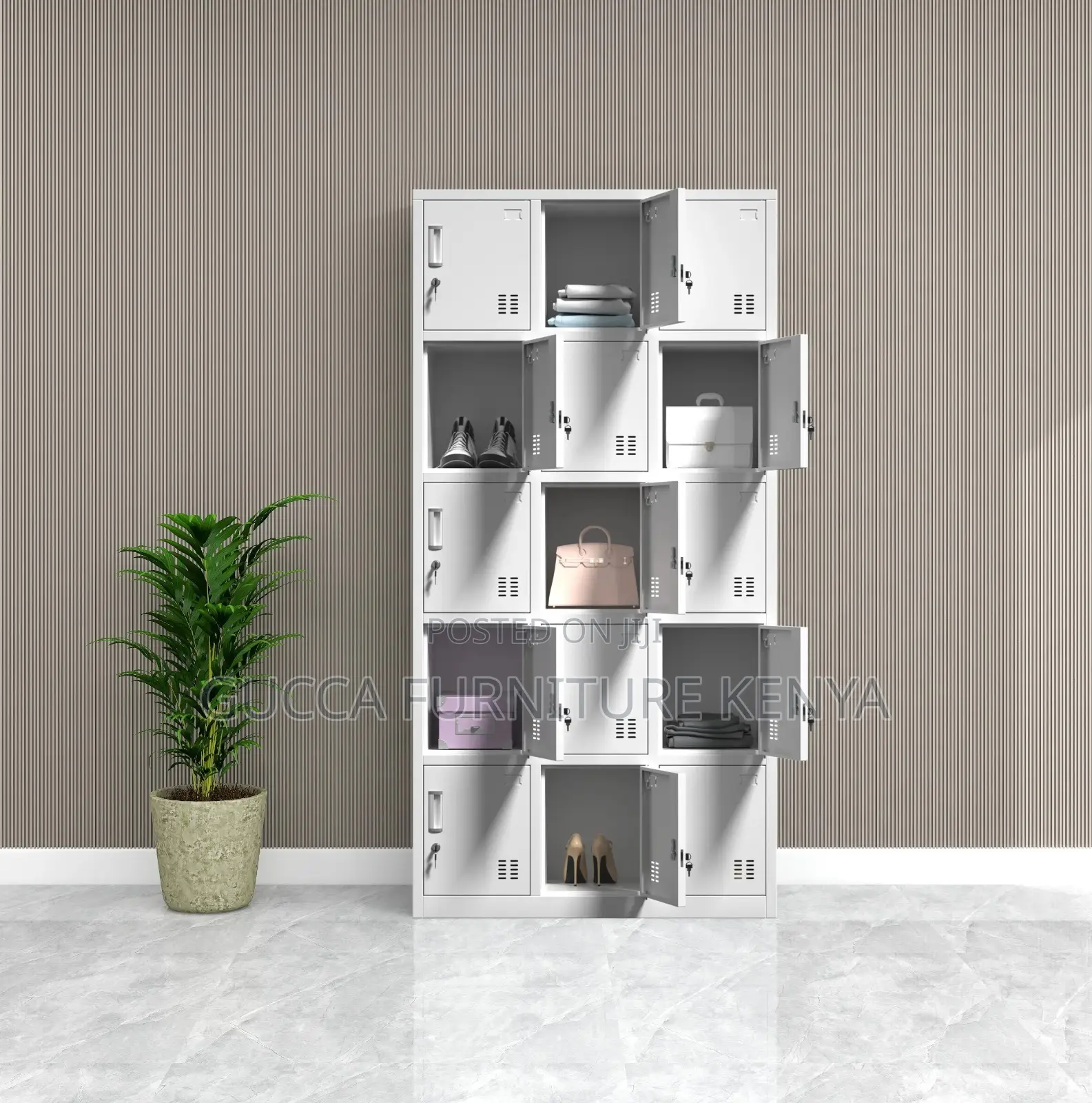 12-door Office Steel Filling Locker Cabinet