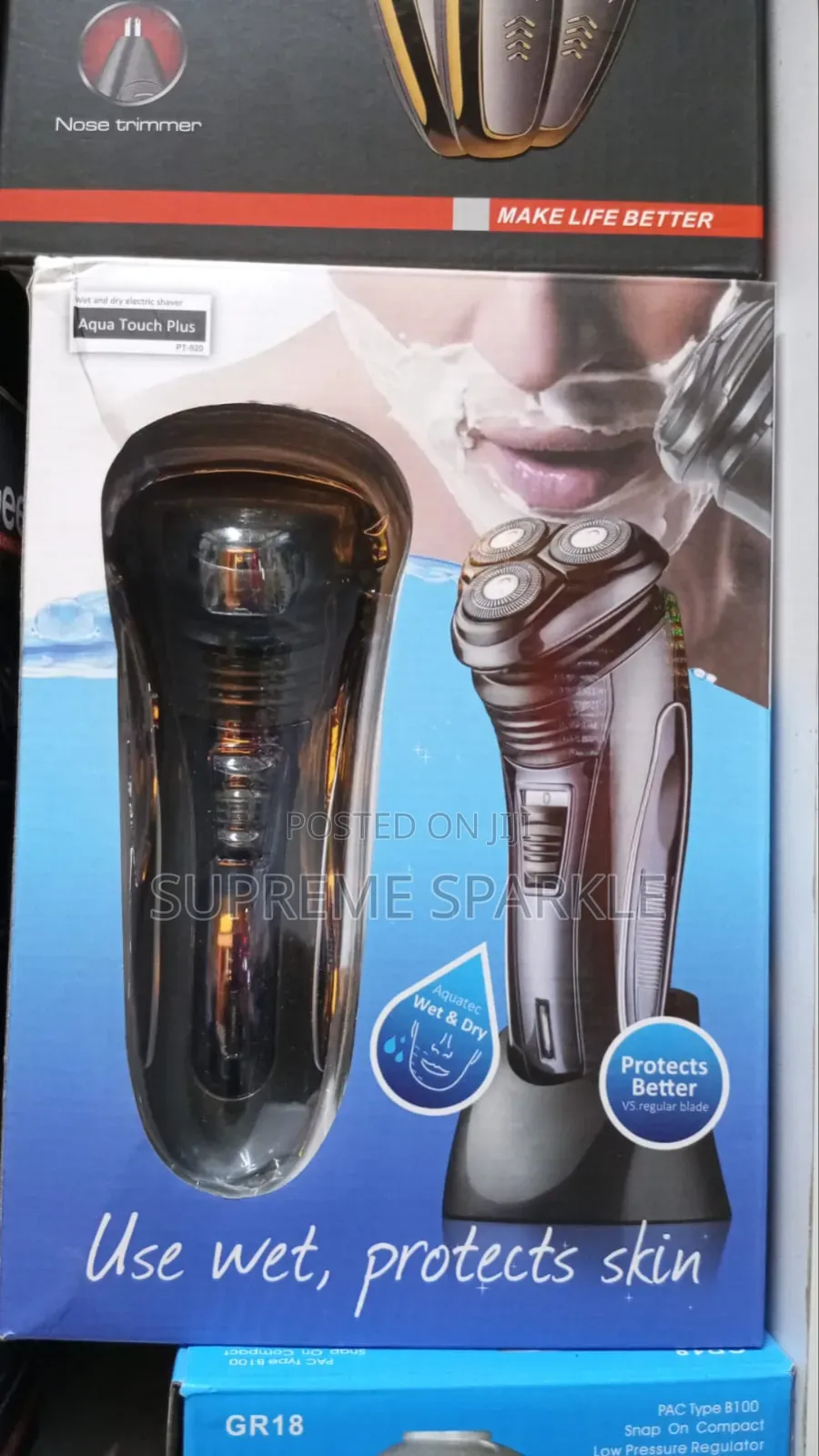Aqua Touch Plus Electric Shaver. Smoother