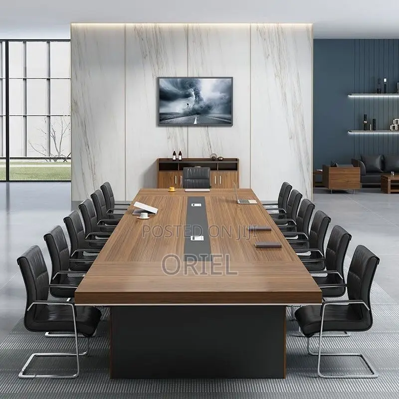 Modern Conference Room Table : 3m Executive Boardroom Table