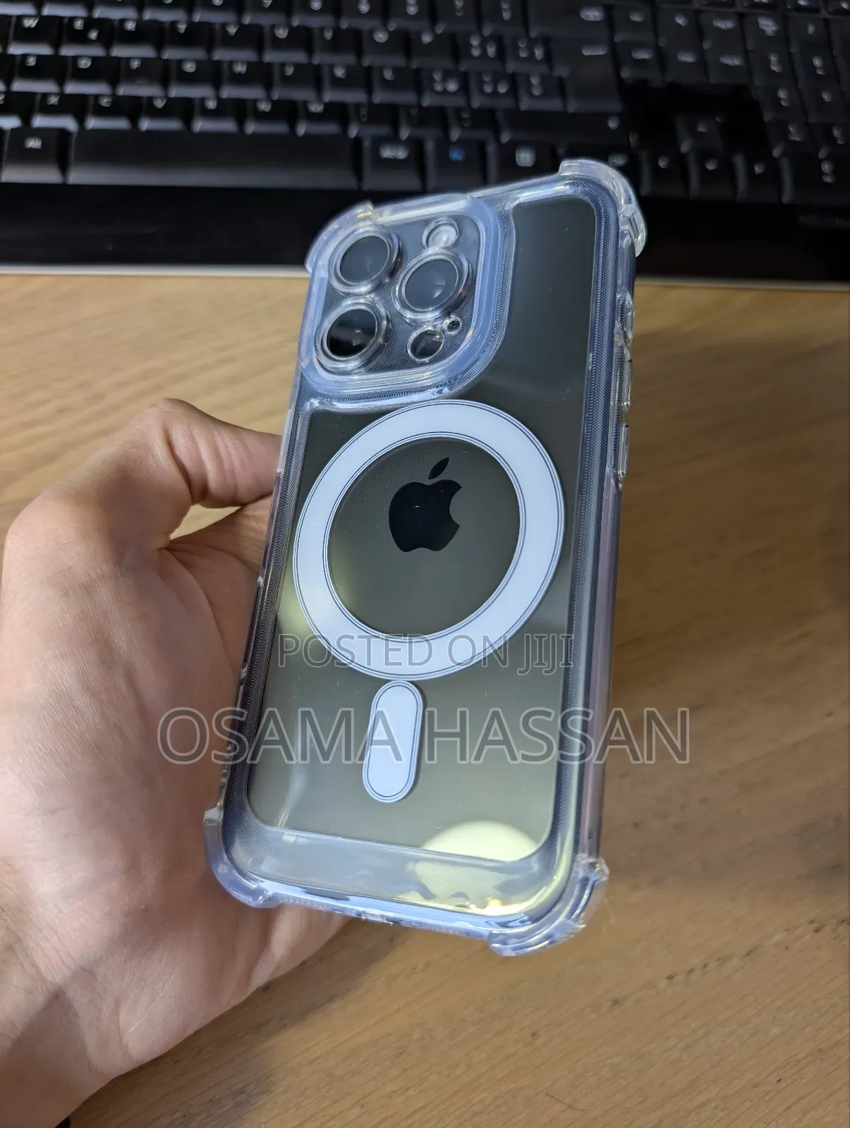 Magesafe Magnetic Transparent Wireless Charge Case for iPhone 11 - 17