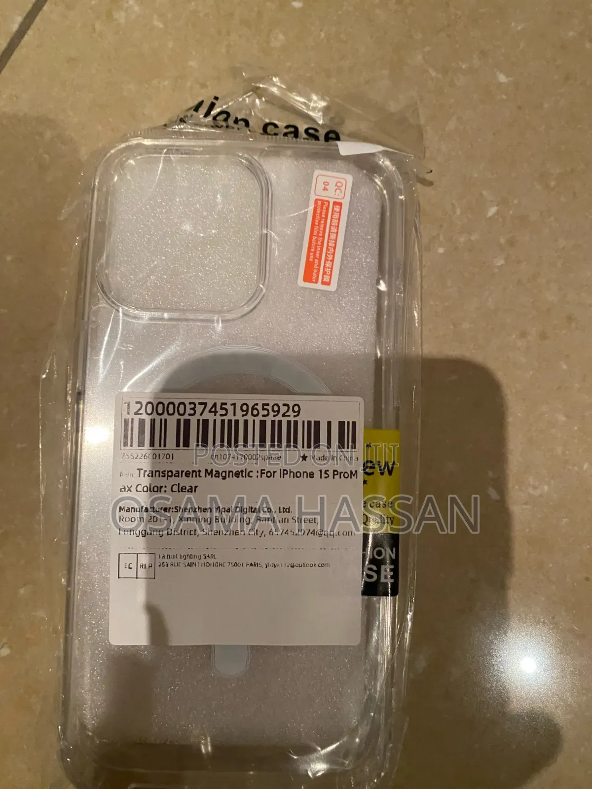 Magesafe Magnetic Transparent Wireless Charge Case for iPhone 11 - 17