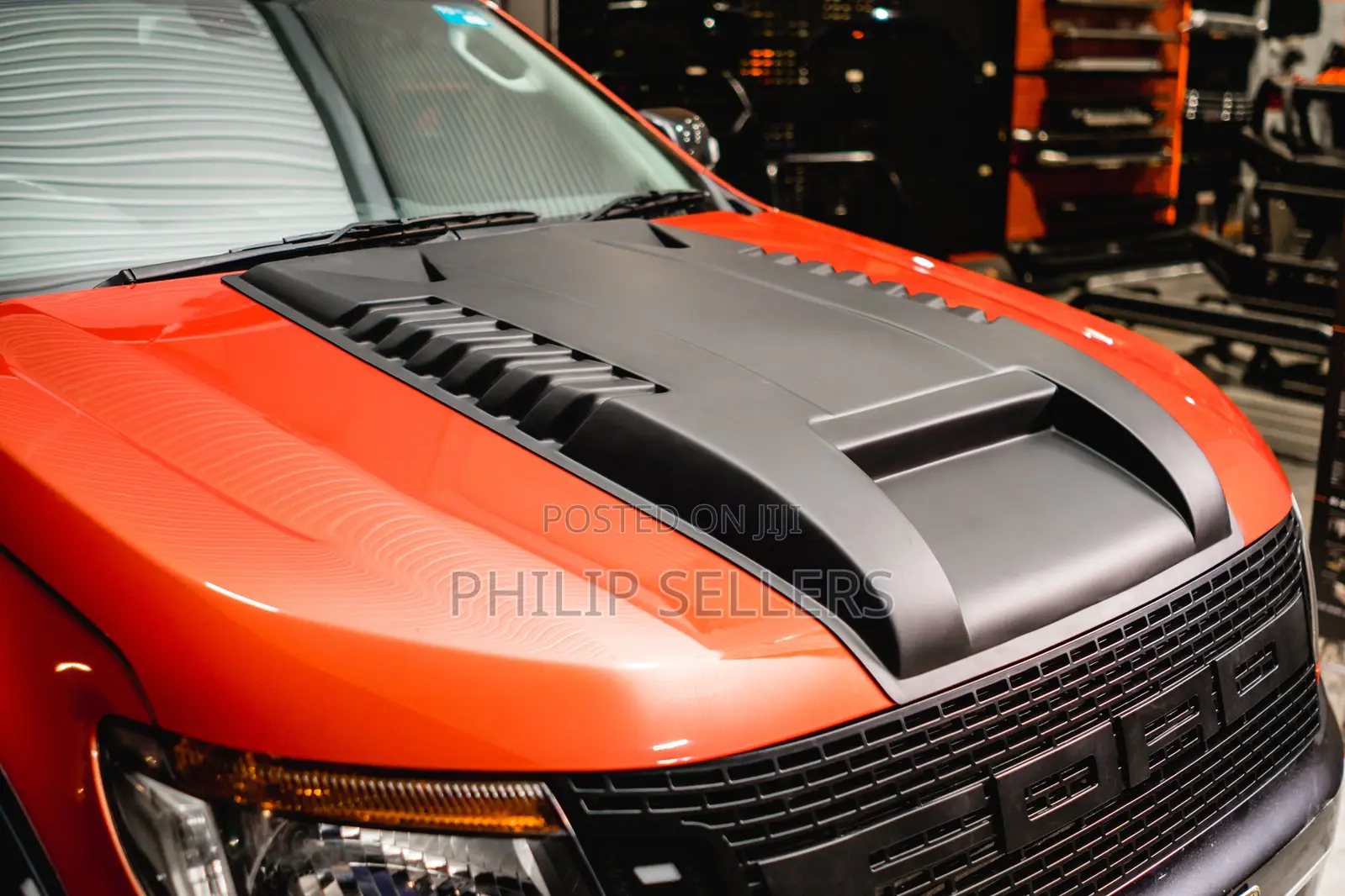 Bonnet-Hood-Scoop for Ford-Ranger-Accessories 2016-2022