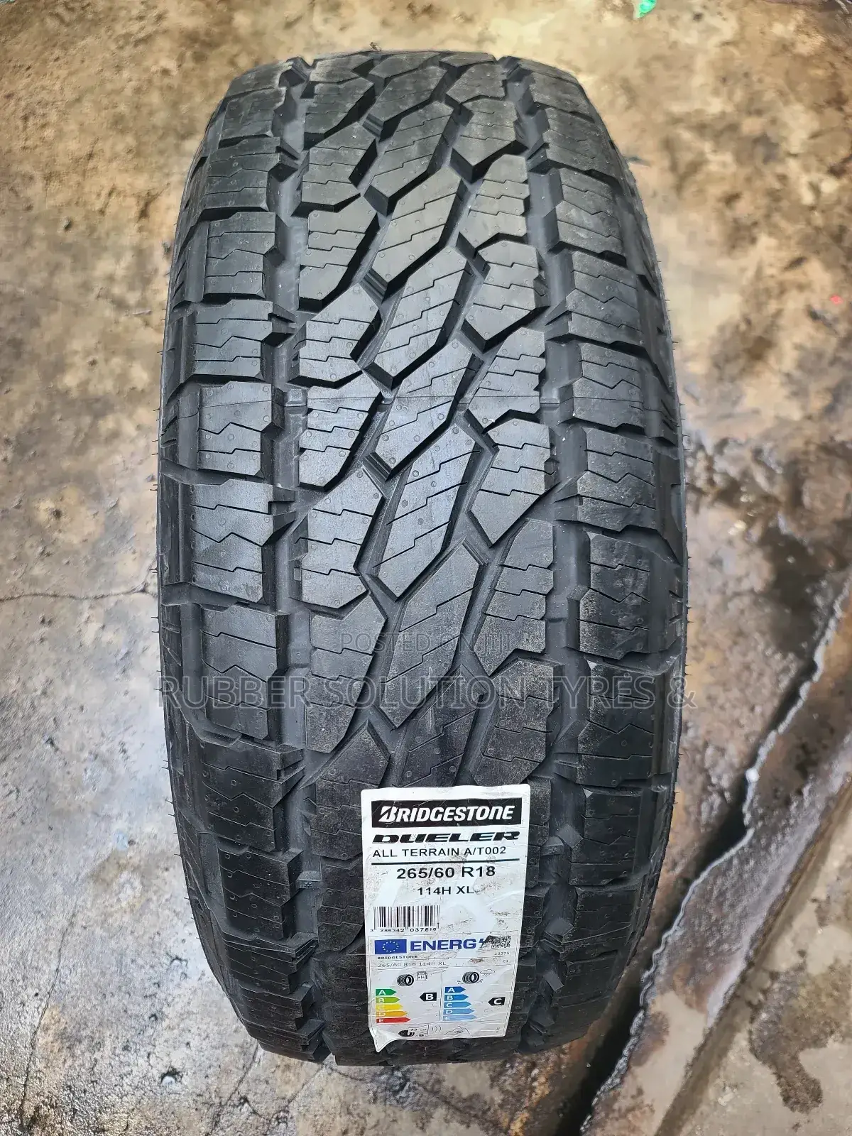 265/60 R18 Bridgestone Tyres Dueler a/T002 All Terrain