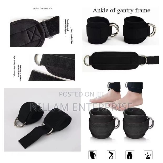 2pcs Ankle Straps for Cable Machines Kickbacks