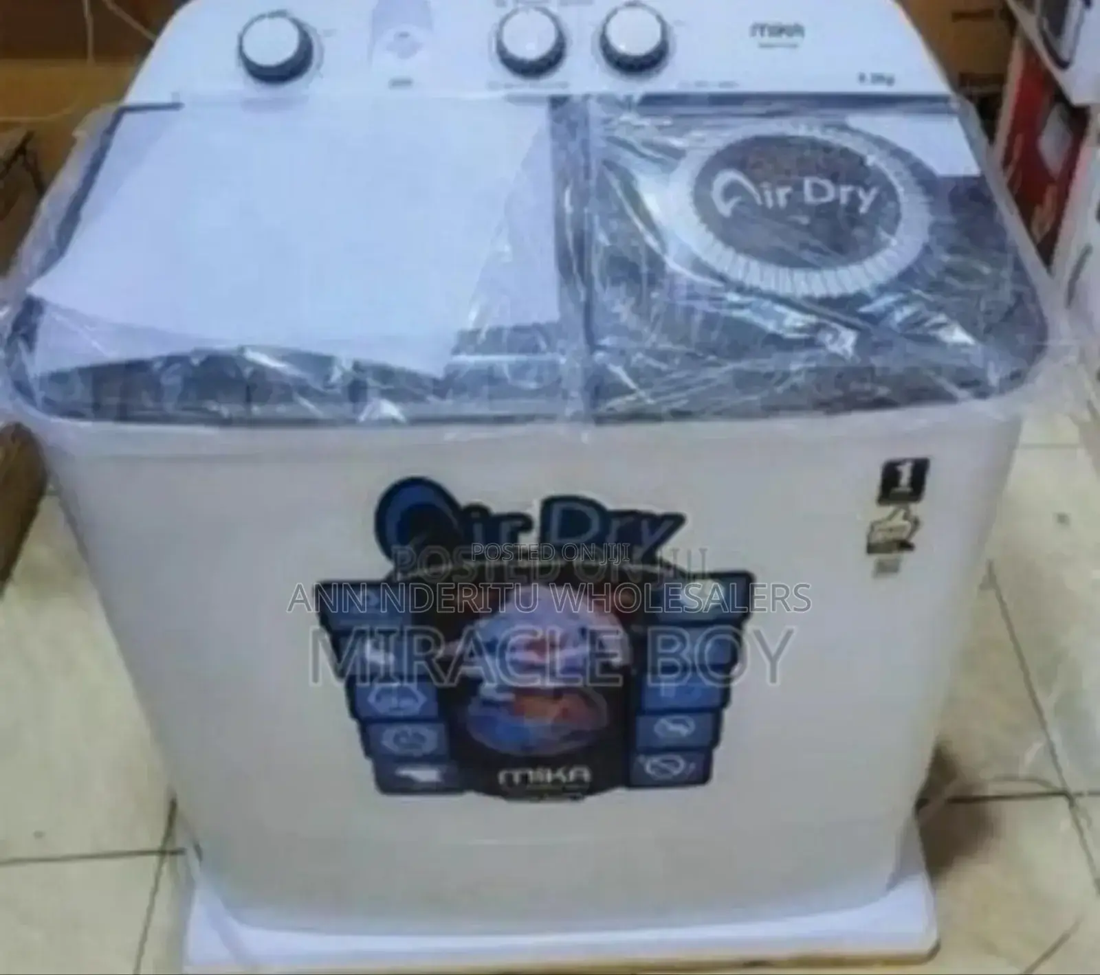 With Air Dryer- New 8kgs Smart Pro Washing Machine