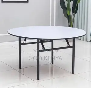 Home Table; Sturdy 1.5m Wooden Foldable Table For Kitchen Or Patio