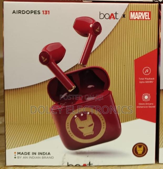 Boat Airdopes 131 Iron Man Marvel Edition - main view