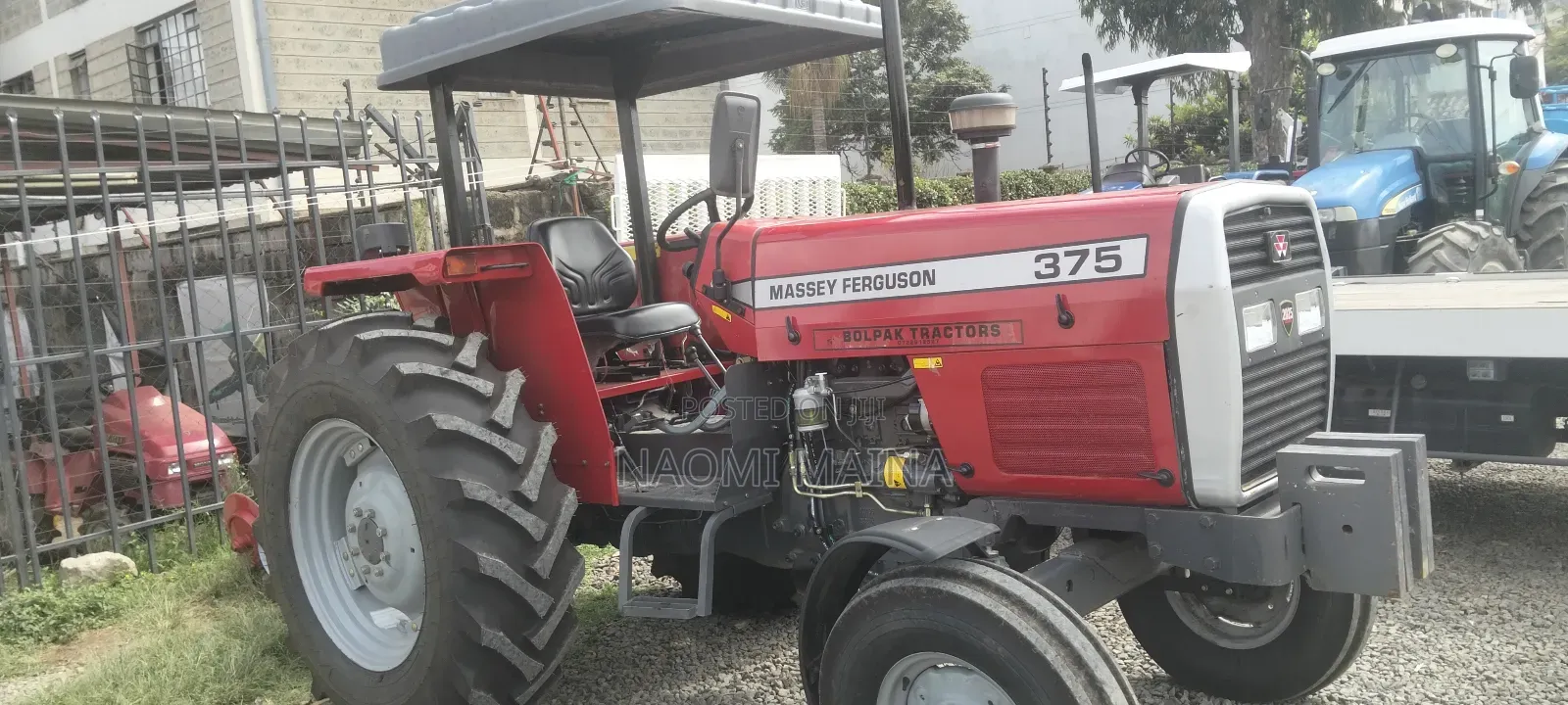Brand New Mf 375 2wd + Plough +Front Weights+ Drawbar