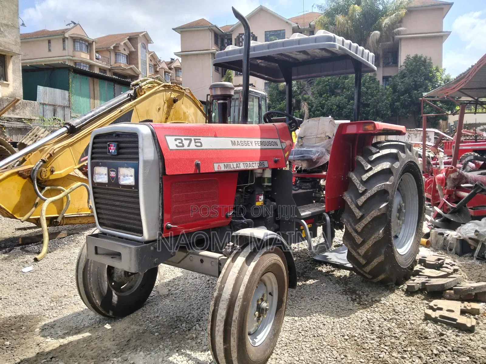 Brand New Mf 375 2wd + Plough +Front Weights+ Drawbar