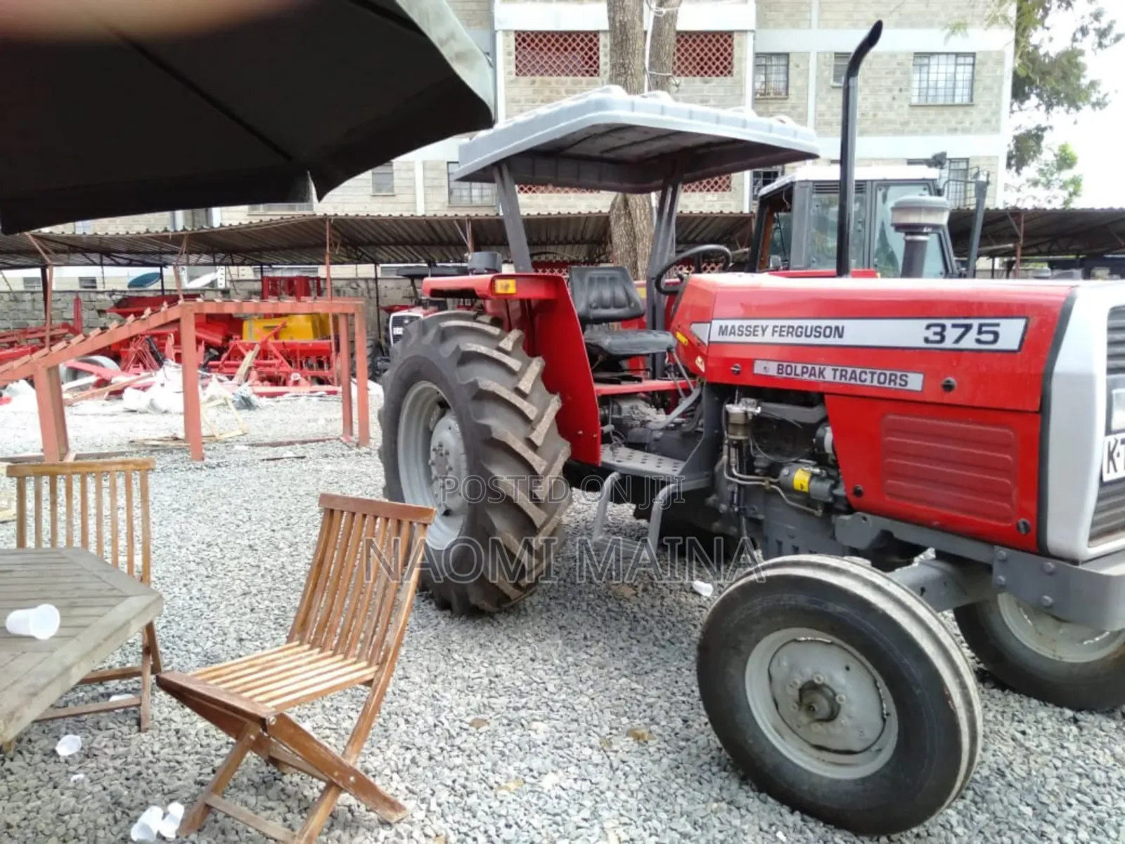 Brand New Mf 375 2wd + Plough +Front Weights+ Drawbar